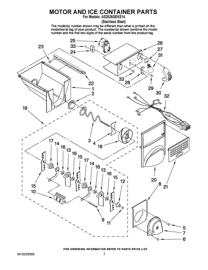 Diagram for AS2626GEKS14