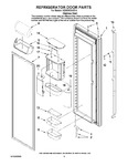 Diagram for 06 - Refrigerator Door Parts