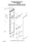 Diagram for 07 - Freezer Door Parts