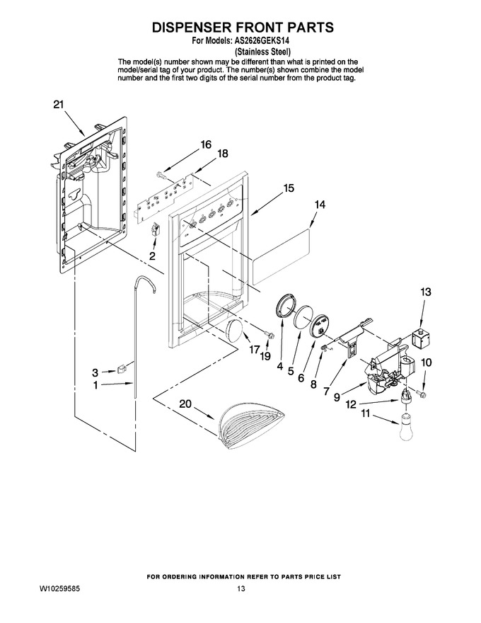 Diagram for AS2626GEKS14