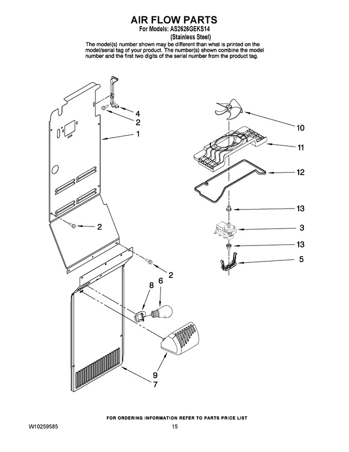 Diagram for AS2626GEKS14
