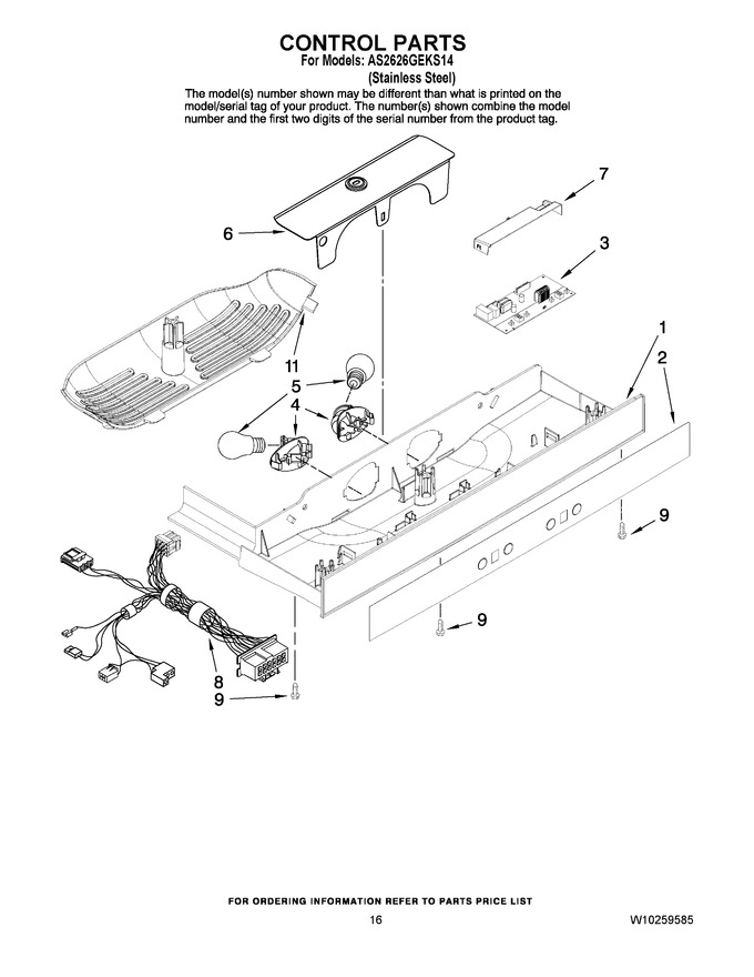 Diagram for AS2626GEKS14