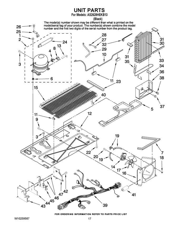Diagram for AS2628HEKB13