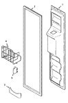 Diagram for 05 - Freezer Inner Door