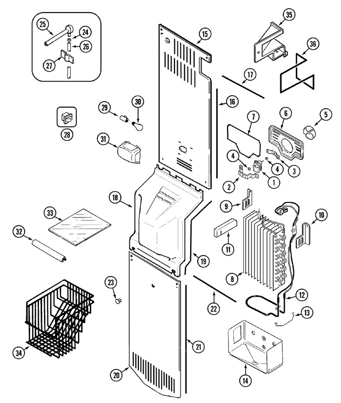 Diagram for CS21B5DQ
