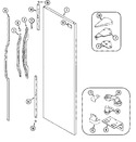 Diagram for 08 - Fresh Food Outer Door