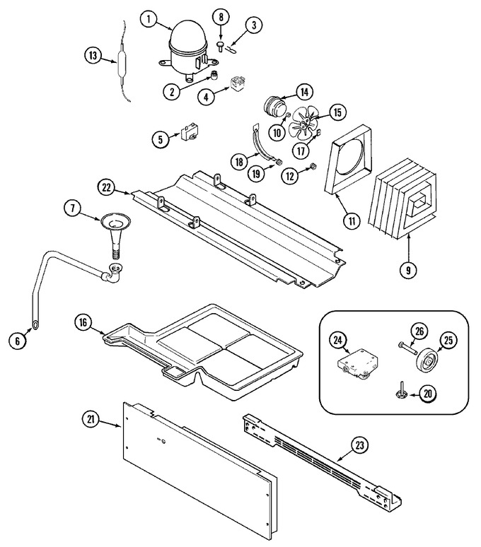 Diagram for MSD2957DEQ