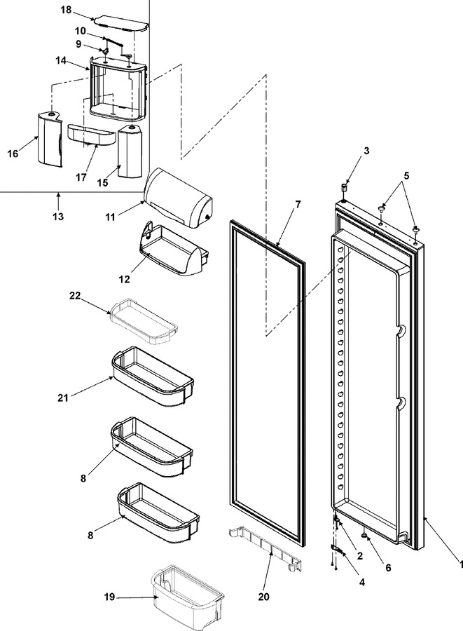 Diagram for ASD2326HES