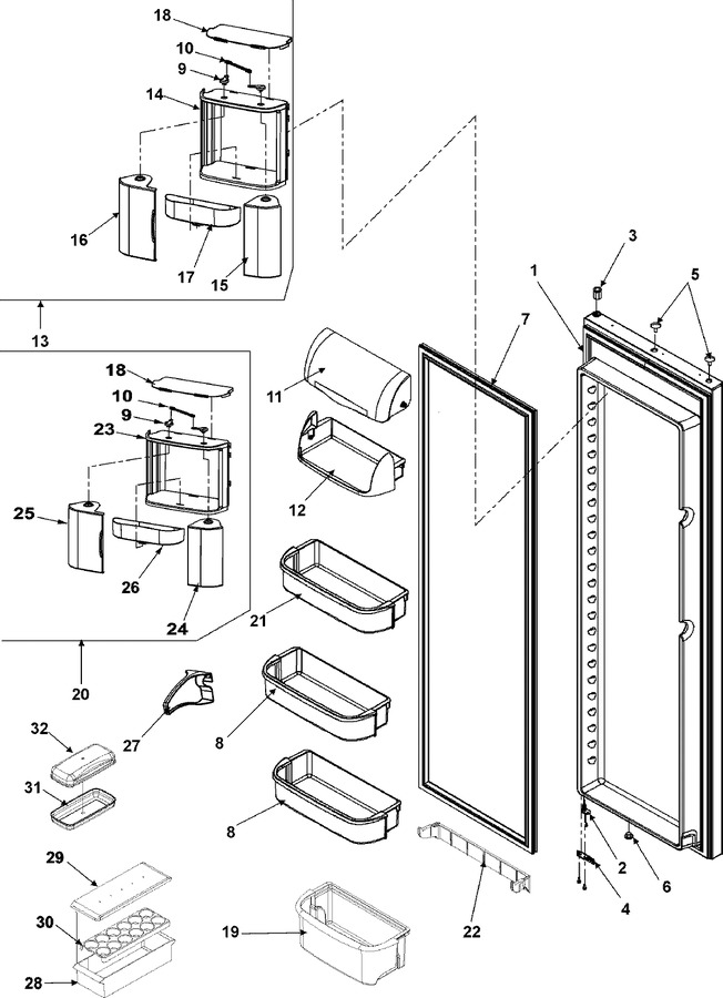 Diagram for ASD2328HEW