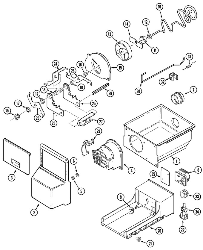 Diagram for GS2127CADW