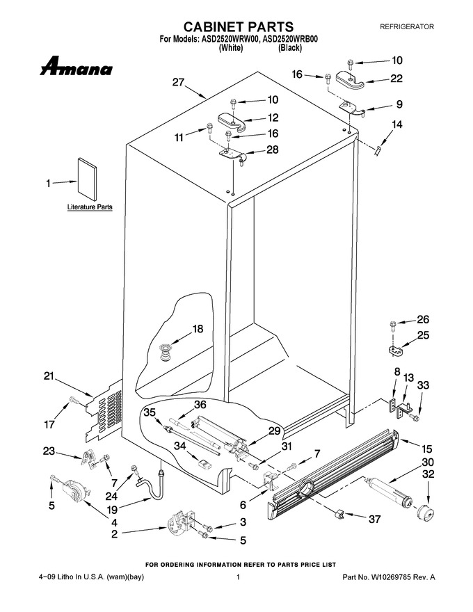 Diagram for ASD2520WRW00