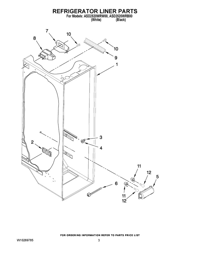 Diagram for ASD2520WRW00