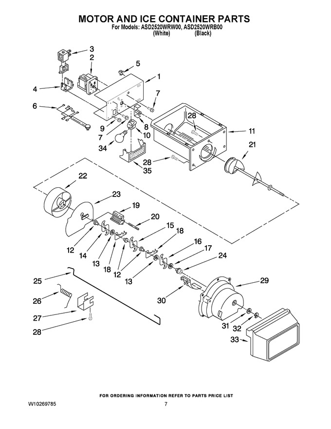 Diagram for ASD2520WRW00