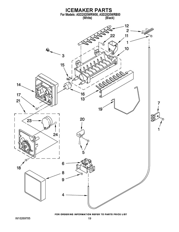 Diagram for ASD2520WRW00