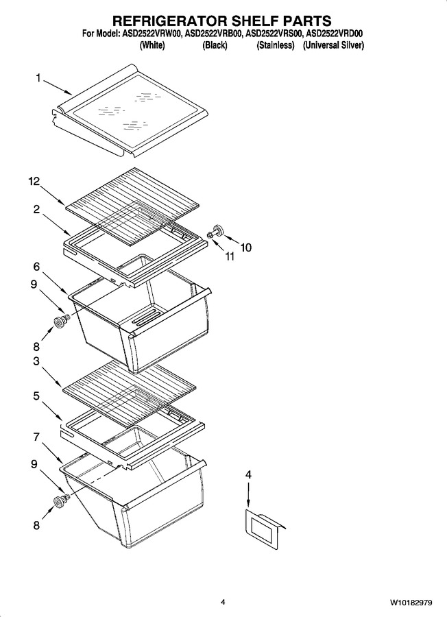 Diagram for ASD2522VRB00