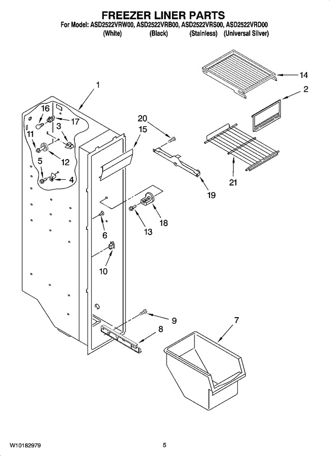 Diagram for ASD2522VRB00