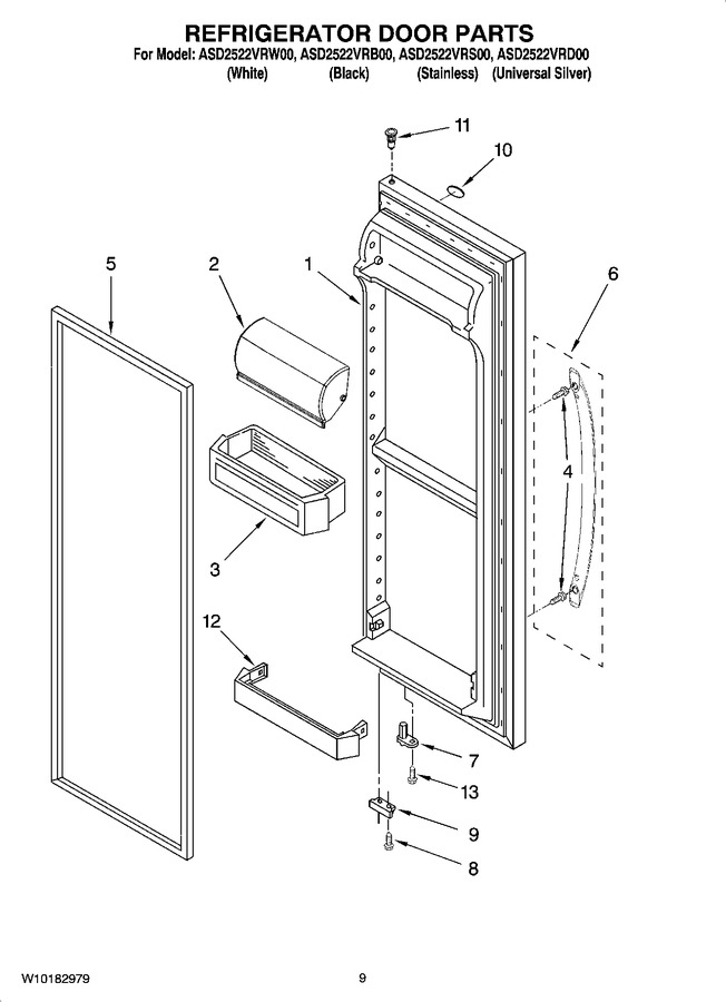 Diagram for ASD2522VRB00