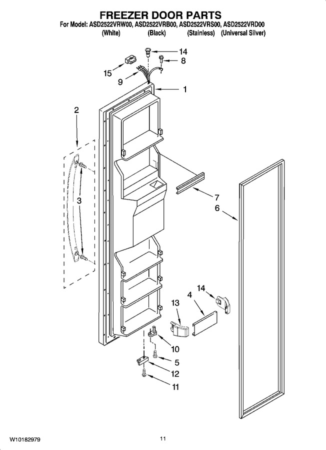 Diagram for ASD2522VRB00