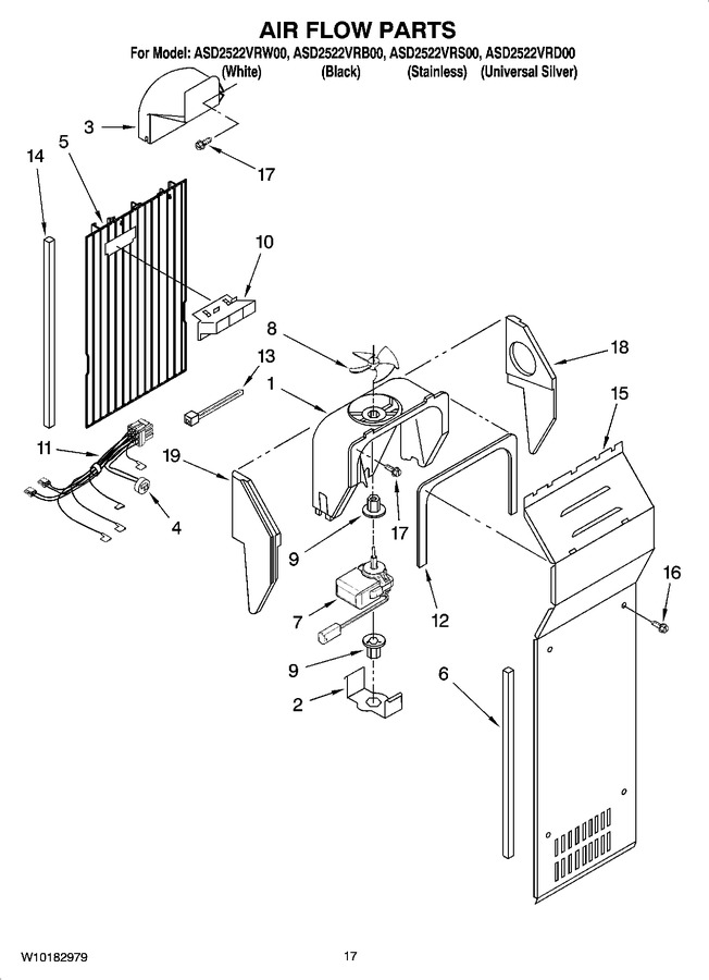 Diagram for ASD2522VRB00