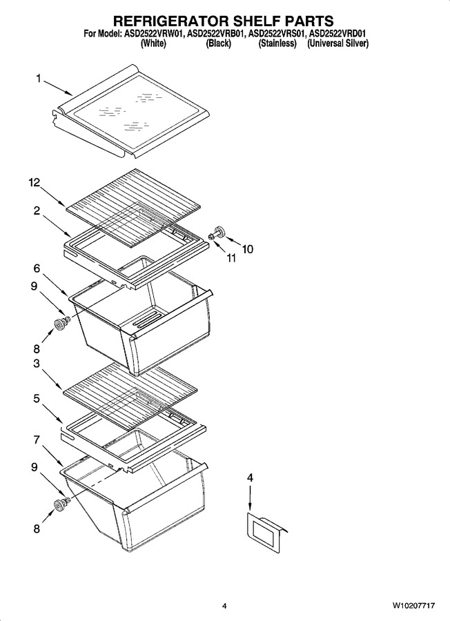 Diagram for ASD2522VRB01