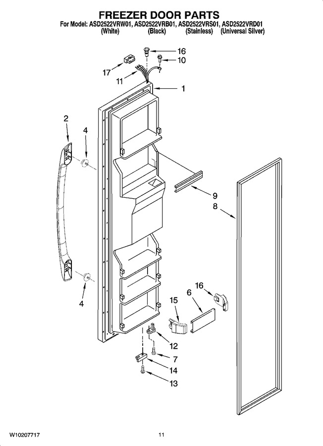 Diagram for ASD2522VRB01