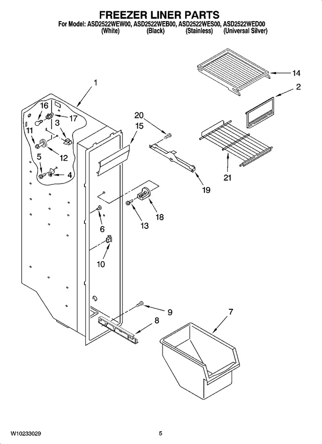 Diagram for ASD2522WEB00