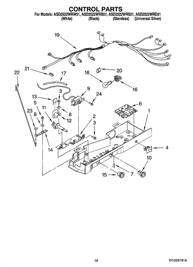 Diagram for ASD2522WRB01