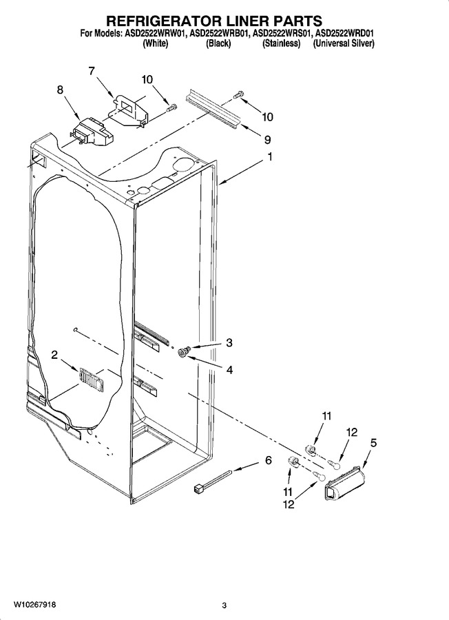 Diagram for ASD2522WRS01
