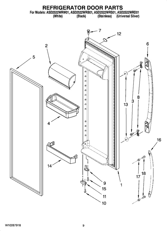 Diagram for ASD2522WRB01