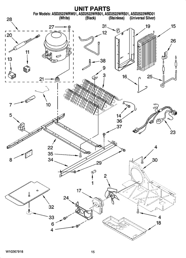 Diagram for ASD2522WRB01