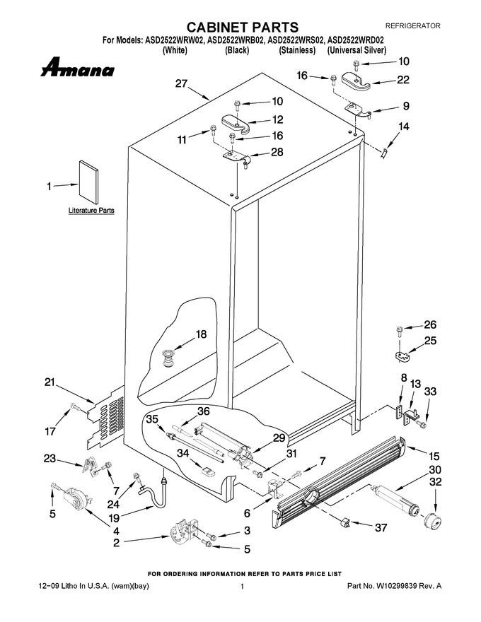 Diagram for ASD2522WRD02
