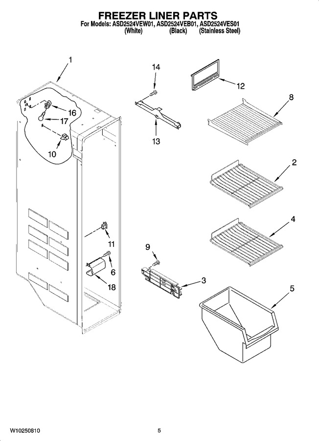 Diagram for ASD2524VES01