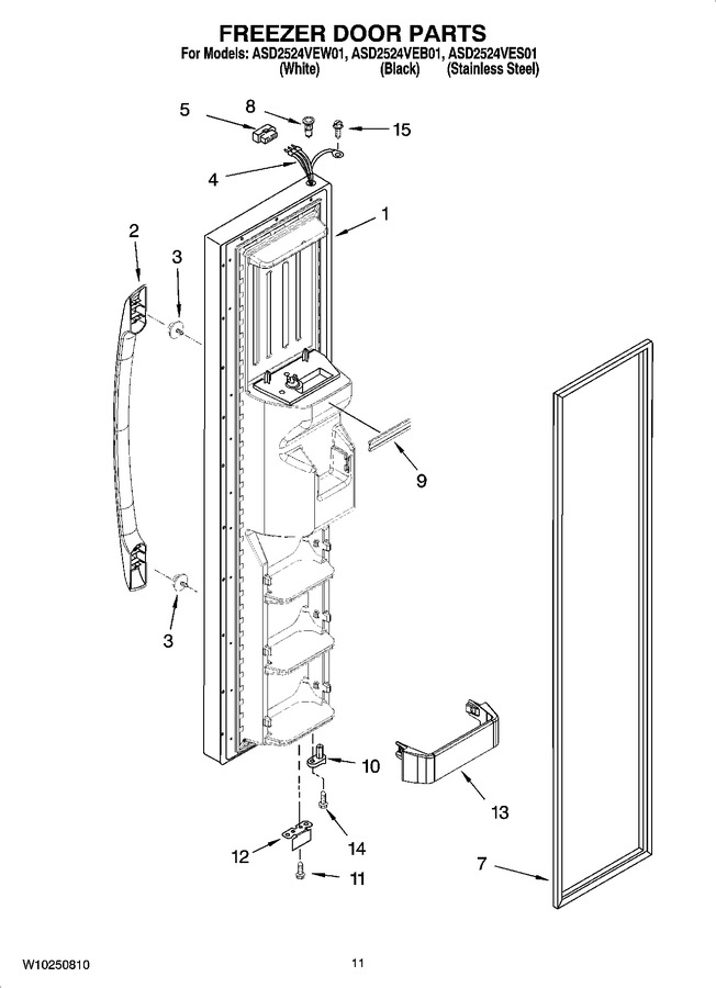 Diagram for ASD2524VES01