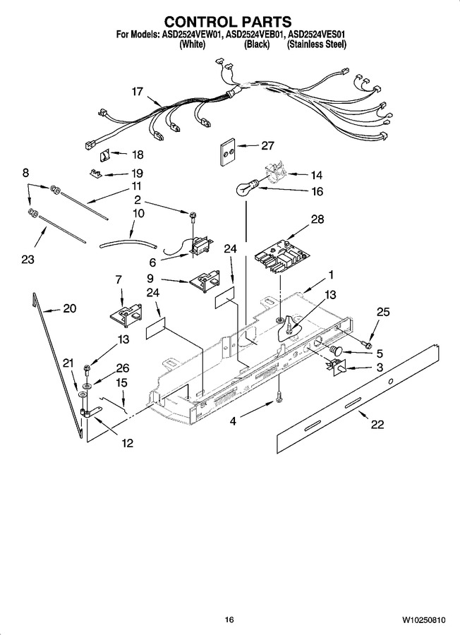 Diagram for ASD2524VES01