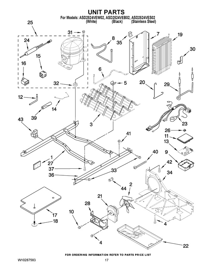 Diagram for ASD2524VES02