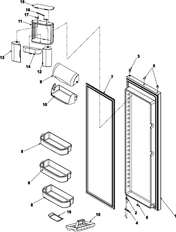 Diagram for ASD2625KEB