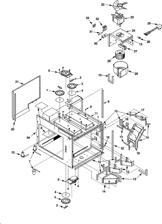 Diagram for KFC2W2 (BOM: P1331410M)
