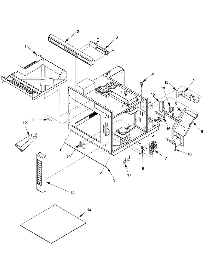 Diagram for KFC2 (BOM: P1329112M)