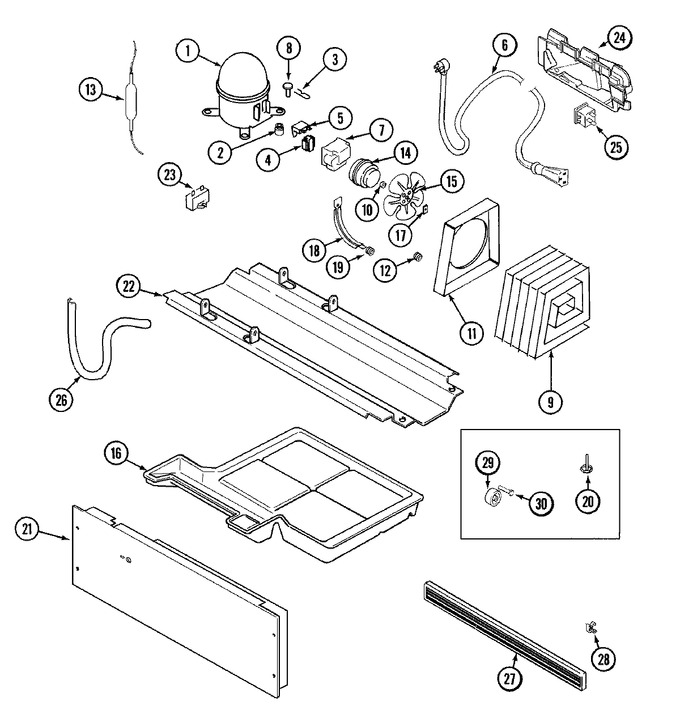 Diagram for GT1721NDFW