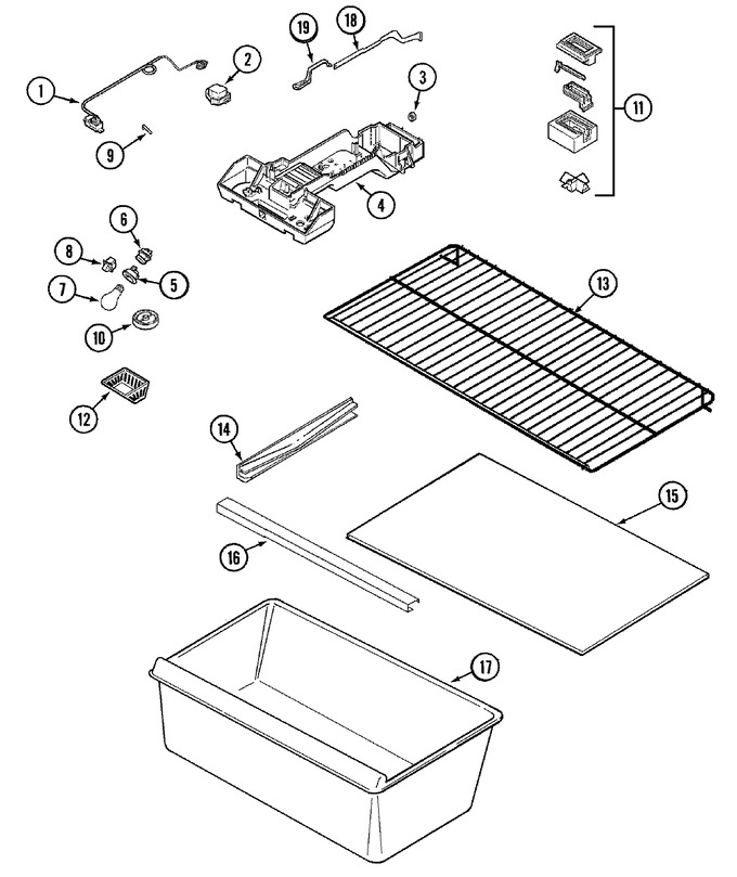 Diagram for GT1721NECW