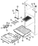 Diagram for 01 - Freezer Compartment