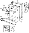 Diagram for 04 - Fresh Food Door