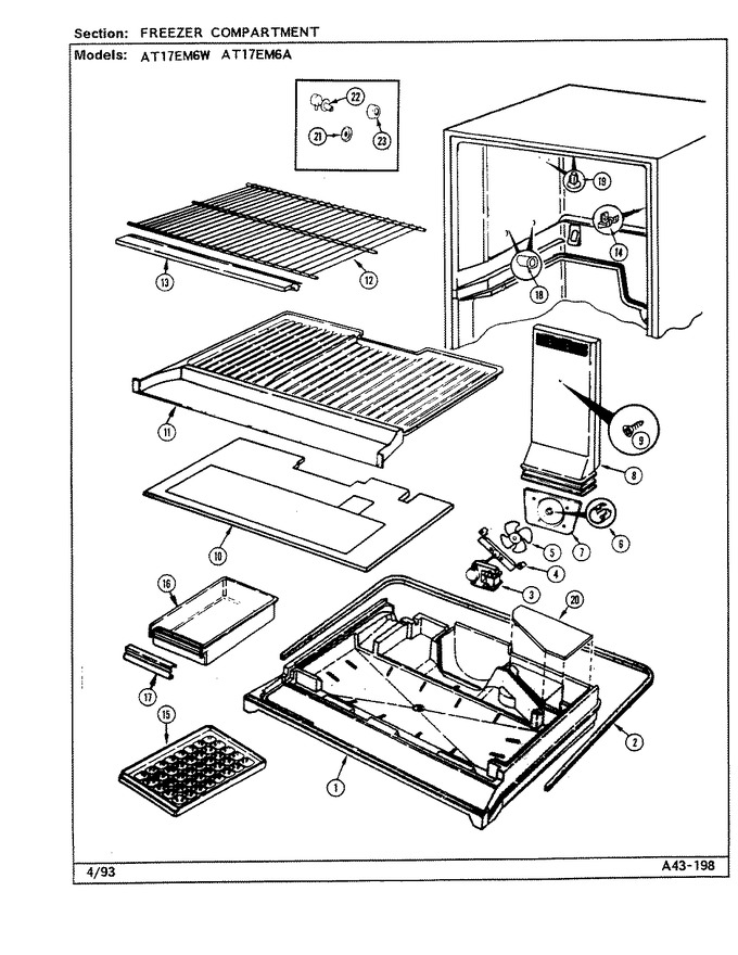 Diagram for AT17EM6A (BOM: DA32A)