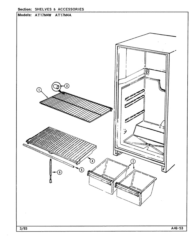 Diagram for AT17M4W (BOM: DA25A)