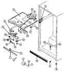Diagram for 04 - Fresh Food Compartment