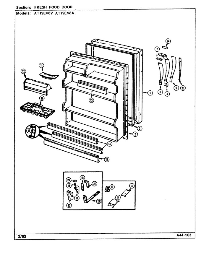 Diagram for AT19EM8A (BOM: DA56A)