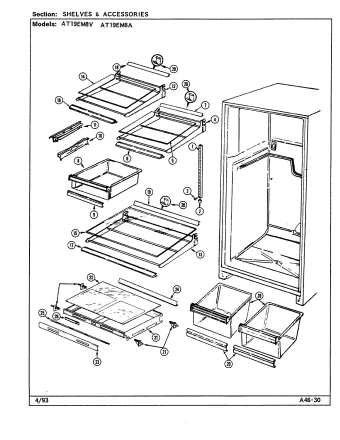 Diagram for AT19EM8A (BOM: DA56A)