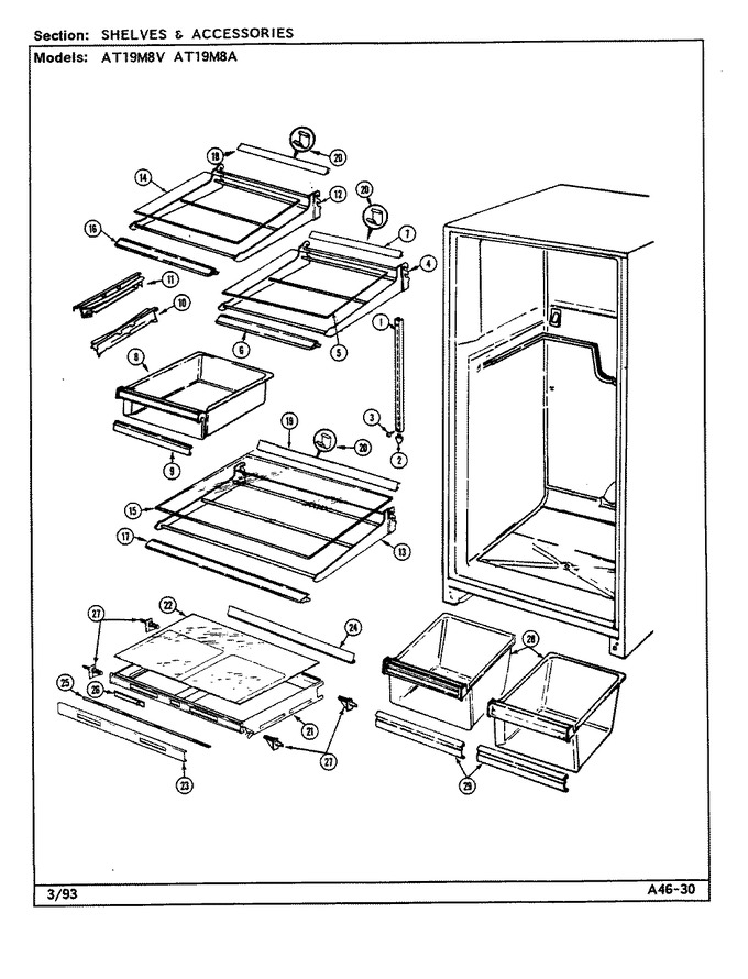 Diagram for AT19M8V