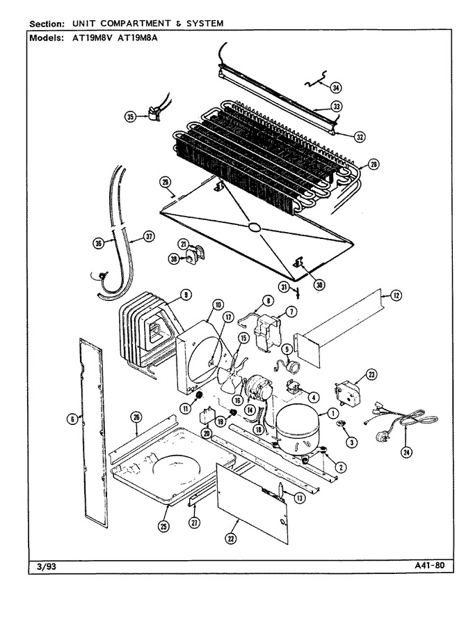 Diagram for AT19M8V (BOM: DA53A)