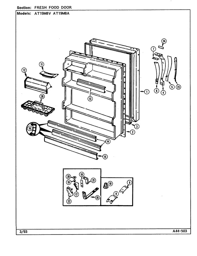 Diagram for AT19M8A (BOM: DE56A)